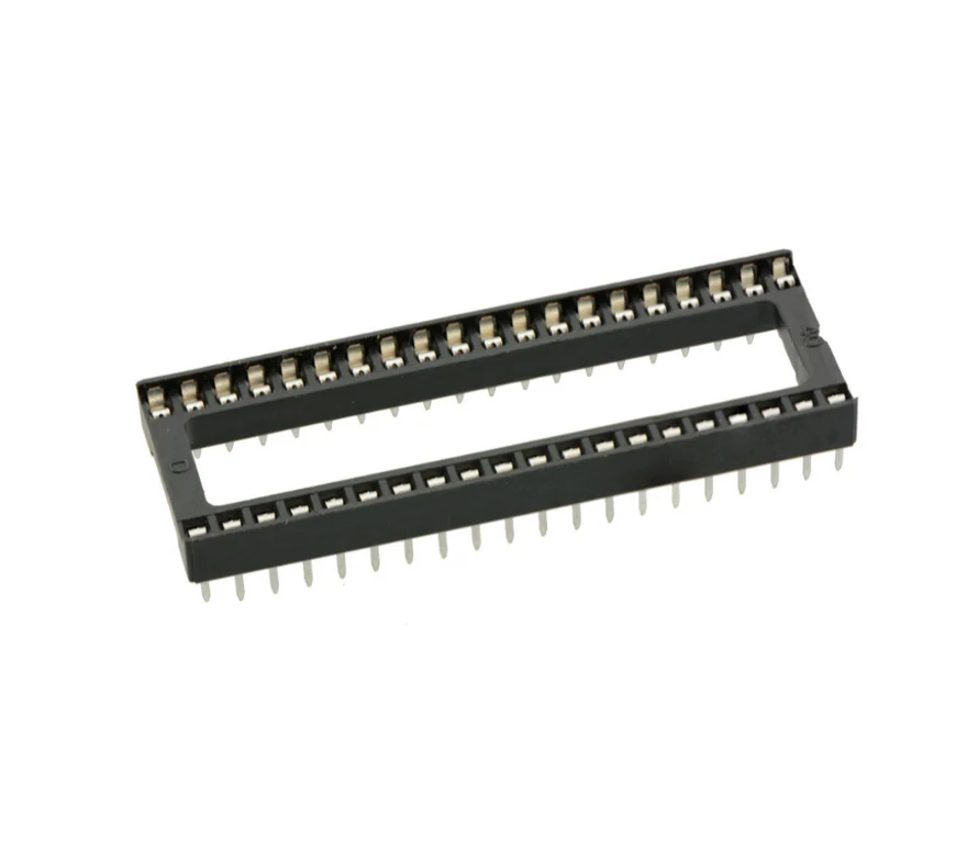 Base para Circuitos Integrados de 40 Pines DIP con Espaciado Estándar de 2.54 mm