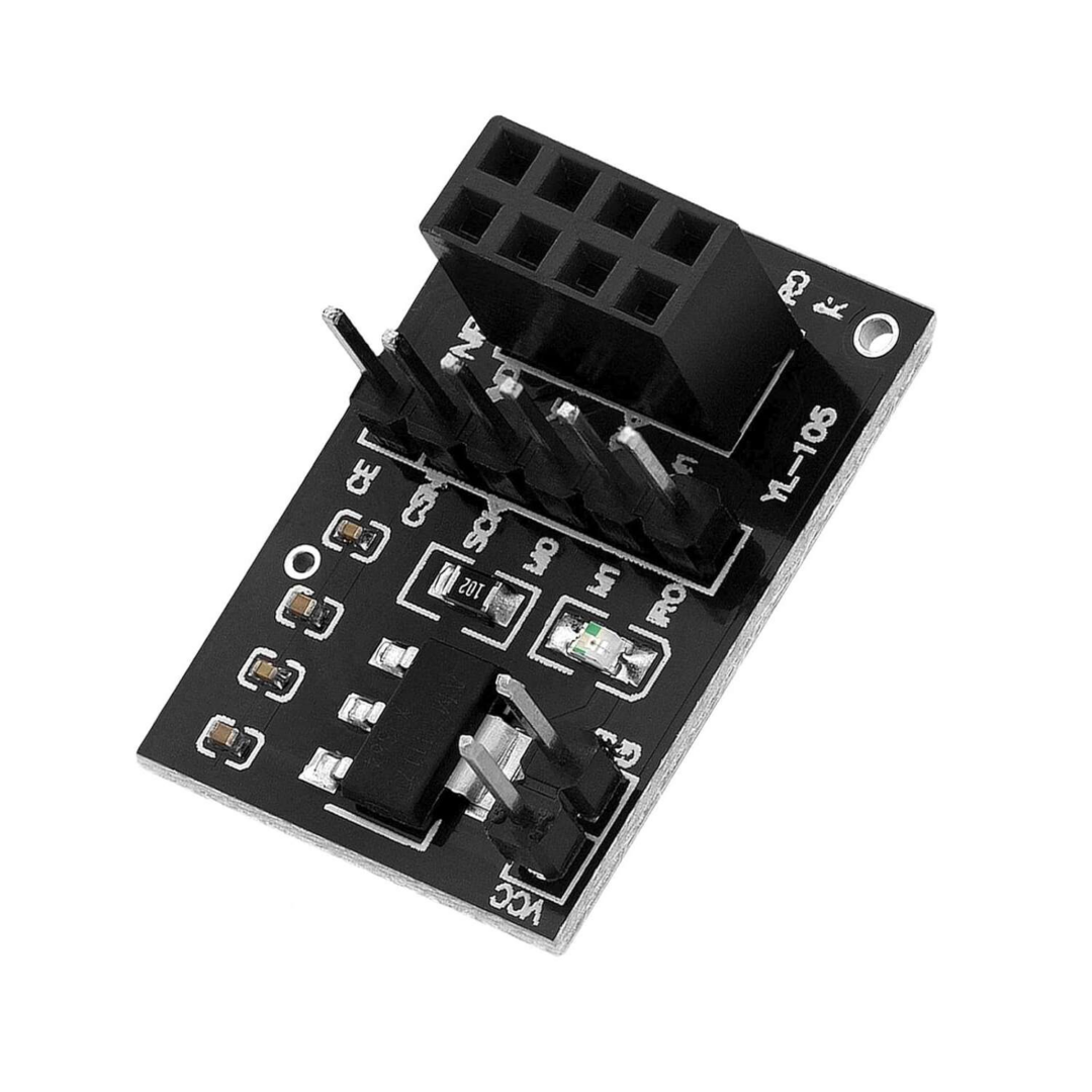 Módulo Adaptador para NRF24L01 – Alimentación Estable y Fácil Conexión