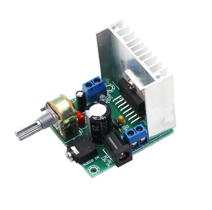 Módulo Amplificador de Audio Estéreo TDA7297 – 15W de Potencia de Salida