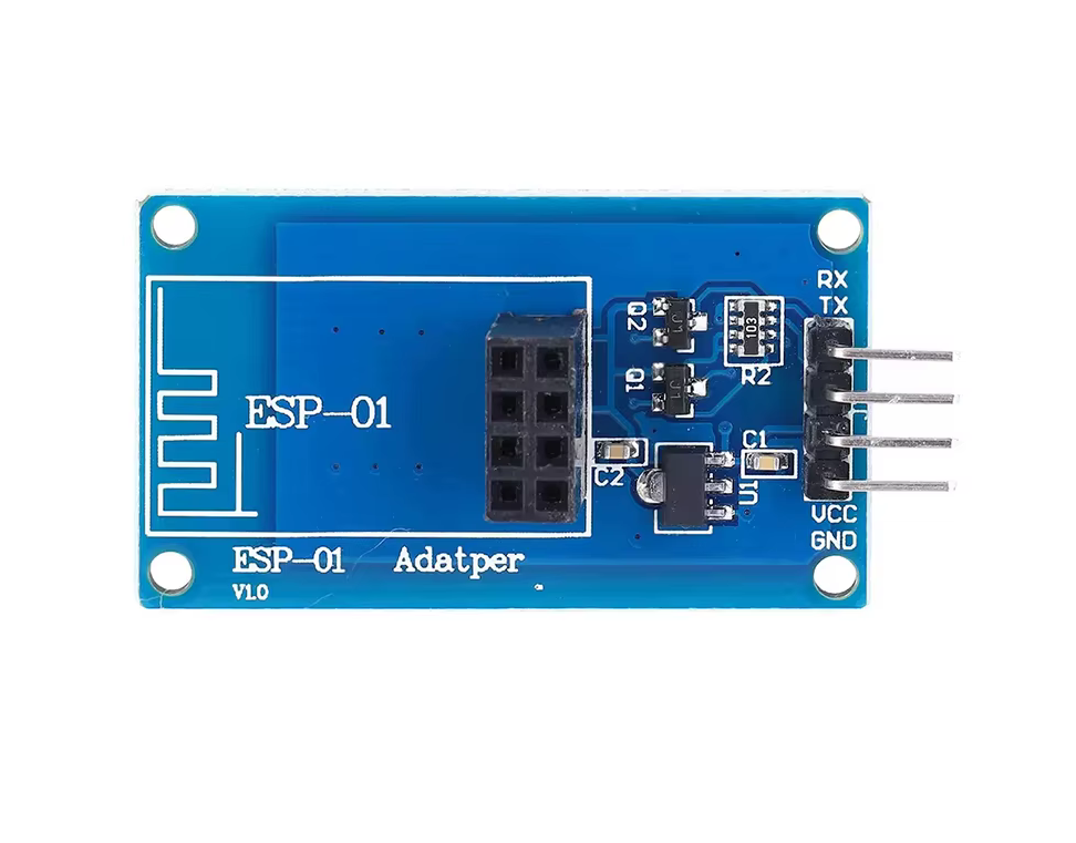 Módulo Adaptador para WiFi ESP8266 – Fácil Conexión y Alimentación Segura