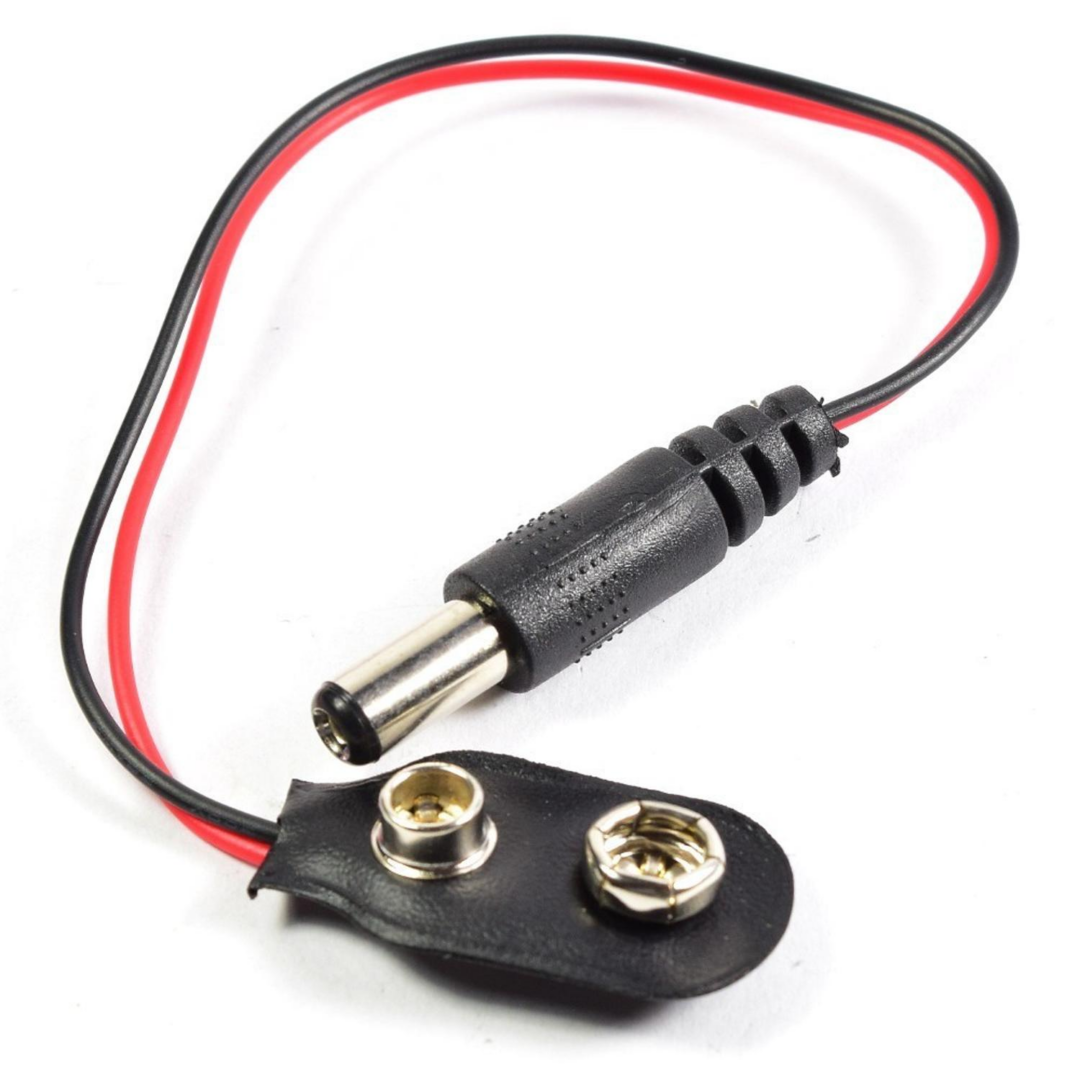 Cable Conector para Pilas de 9V – Compatible con Arduino y Proyectos Electrónicos