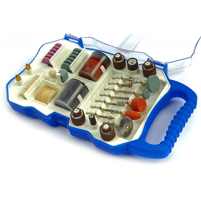 Kit de 82 Accesorios para Moto Tool con Estuche Organizador