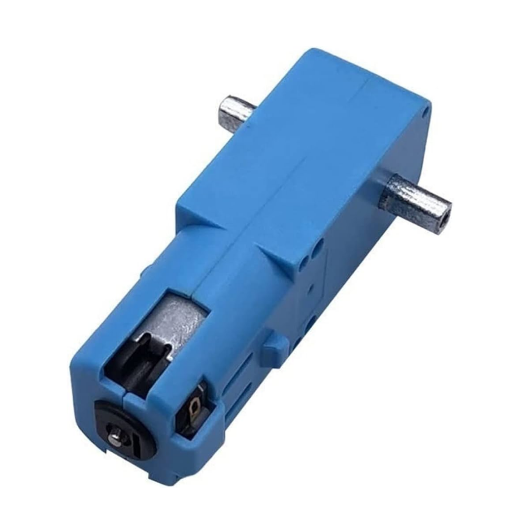 Motoreductor Azul Doble Eje Metalico T 1:90